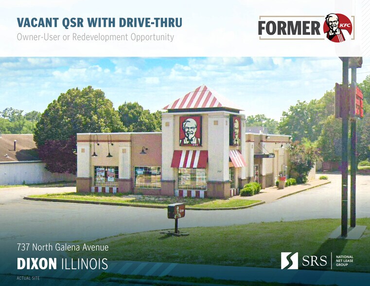 737 N Galena Ave, Dixon, IL 61021 KFC DrThru OwnerUser