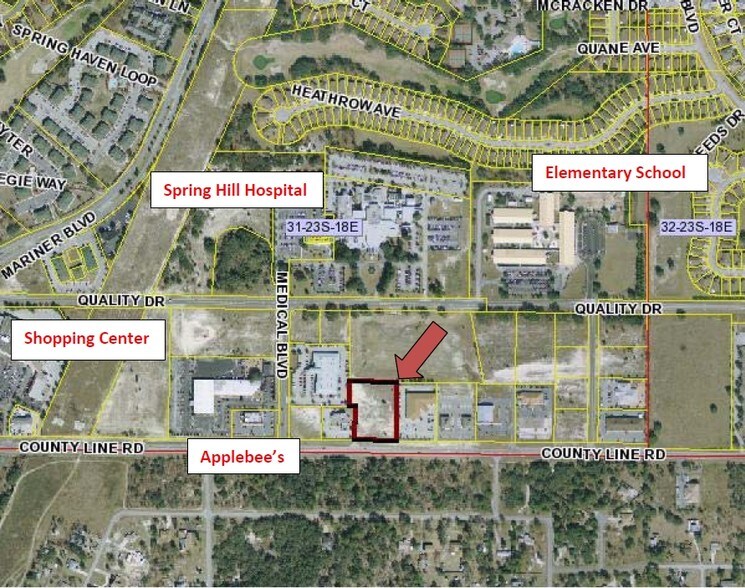 County Line Rd, Spring Hill, FL for sale - Primary Photo - Image 1 of 1