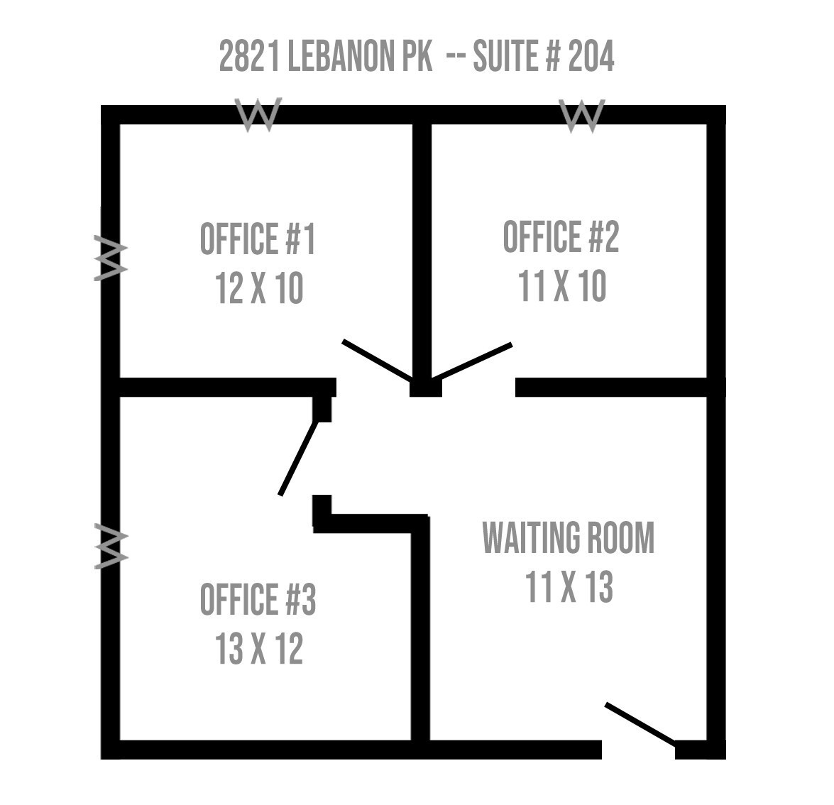 2821 Lebanon Pike, Nashville, TN for sale Floor Plan- Image 1 of 6