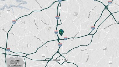 2121 Distribution Center Dr, Charlotte, NC - AERIAL  map view - Image1