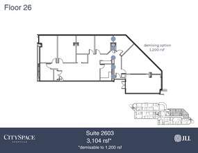 611 Commerce St, Nashville, TN for lease Floor Plan- Image 1 of 1
