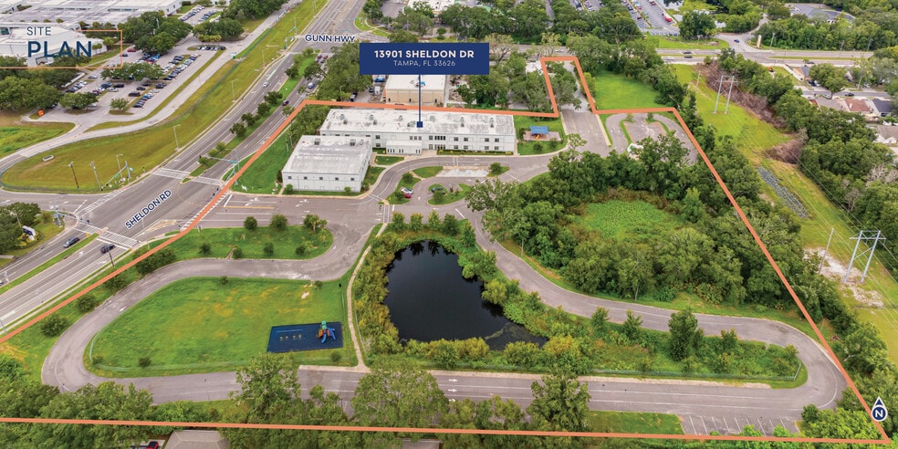 13901 Sheldon Rd, Tampa, FL for lease - Building Photo - Image 1 of 10