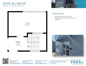 108 John St, North Aurora, IL for lease Floor Plan- Image 1 of 1