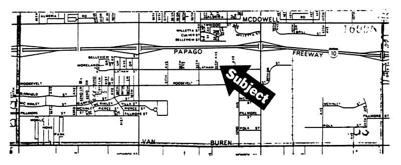 1201 N 54th Ave, Phoenix, AZ for lease - Site Plan - Image 2 of 6