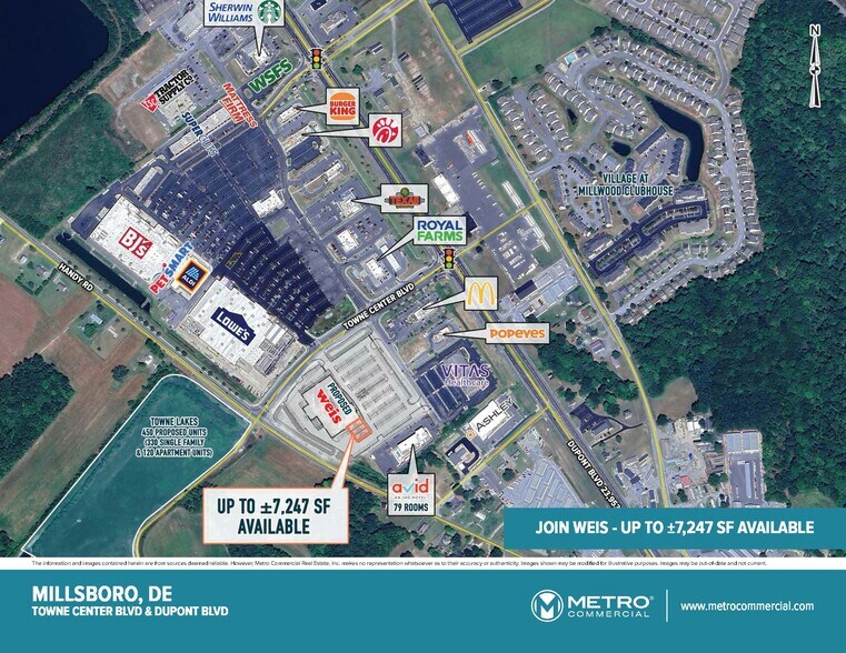 26676 Centerview Dr, Millsboro, DE for lease - Aerial - Image 2 of 4