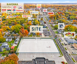 832 W Main St, Ravenna, OH - AERIAL  map view - Image1