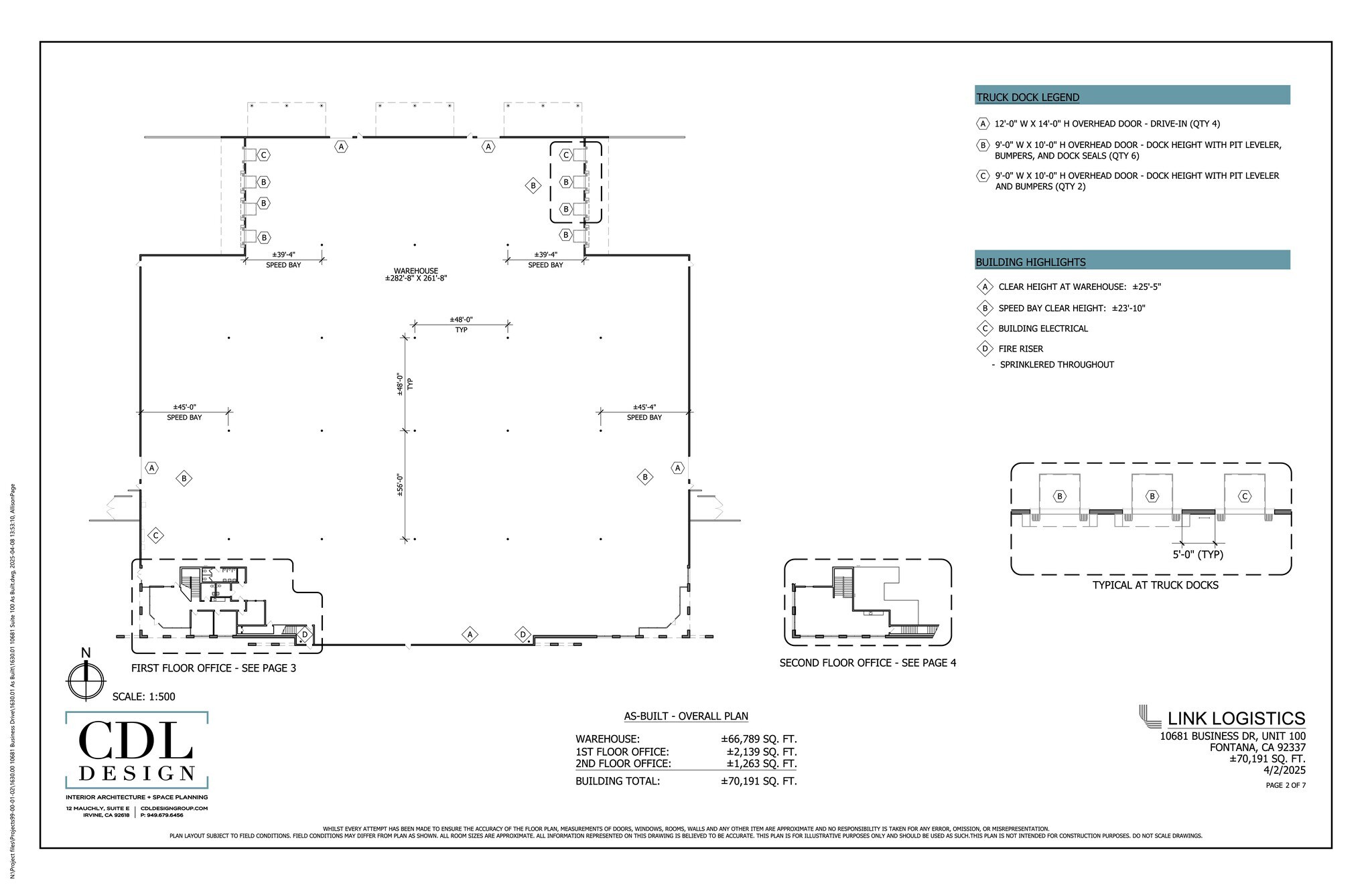 10681 Business Dr, Fontana, CA for lease Site Plan- Image 1 of 1