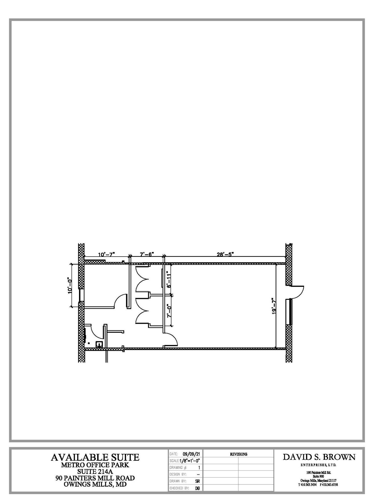 90 Painters Mill Rd, Owings Mills, MD for lease Floor Plan- Image 1 of 1