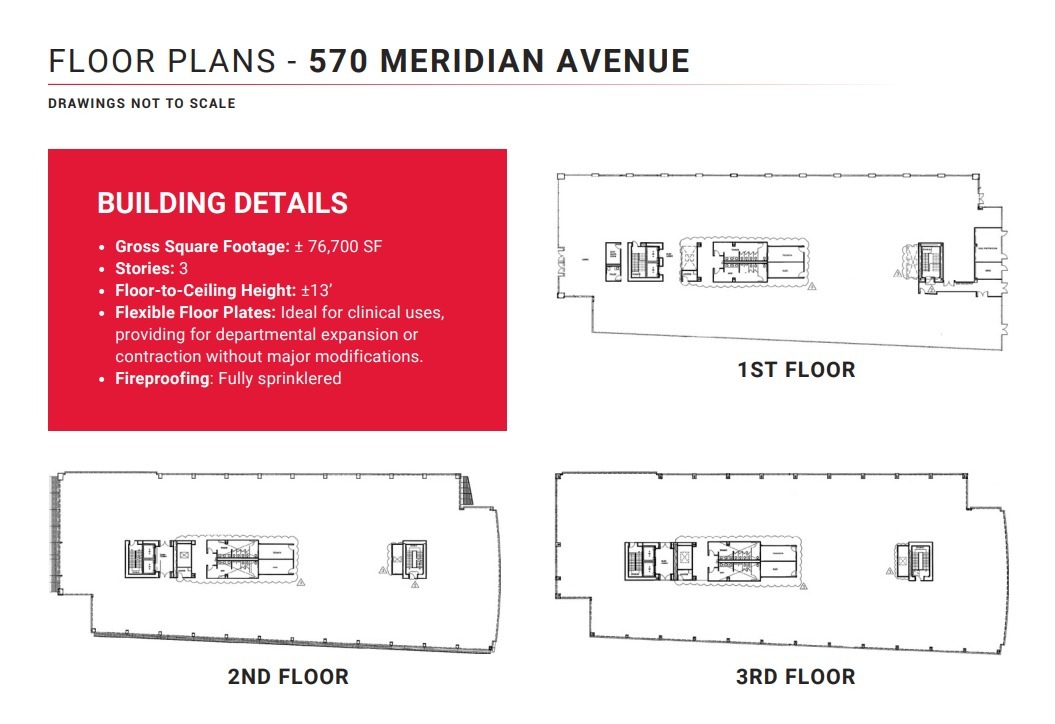 570 Meridian Ave, San Jose, CA for lease Floor Plan- Image 1 of 1