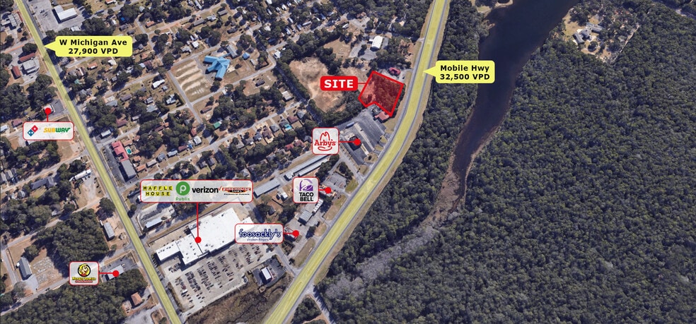 5400-Blk Mobile Hwy, Pensacola, FL for sale - Building Photo - Image 3 of 6