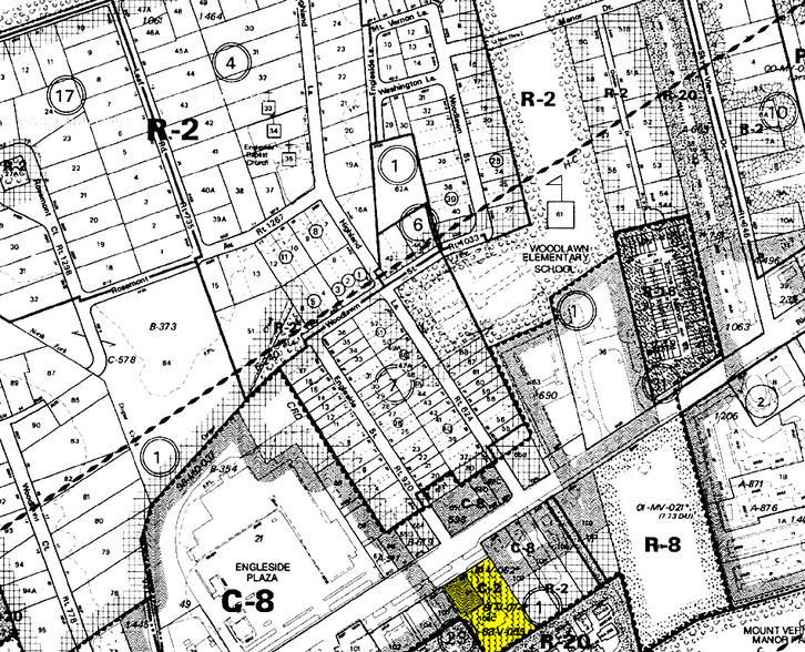 8627-8639 Engleside Office Park, Alexandria, VA for lease - Plat Map - Image 3 of 7