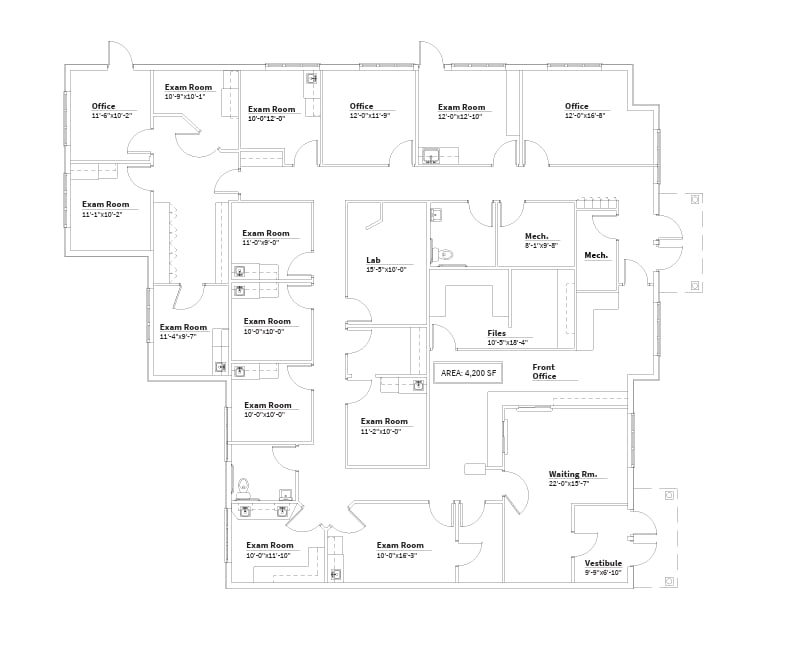 7511-7551 Fredle Dr, Concord Township, OH for lease Floor Plan- Image 1 of 1