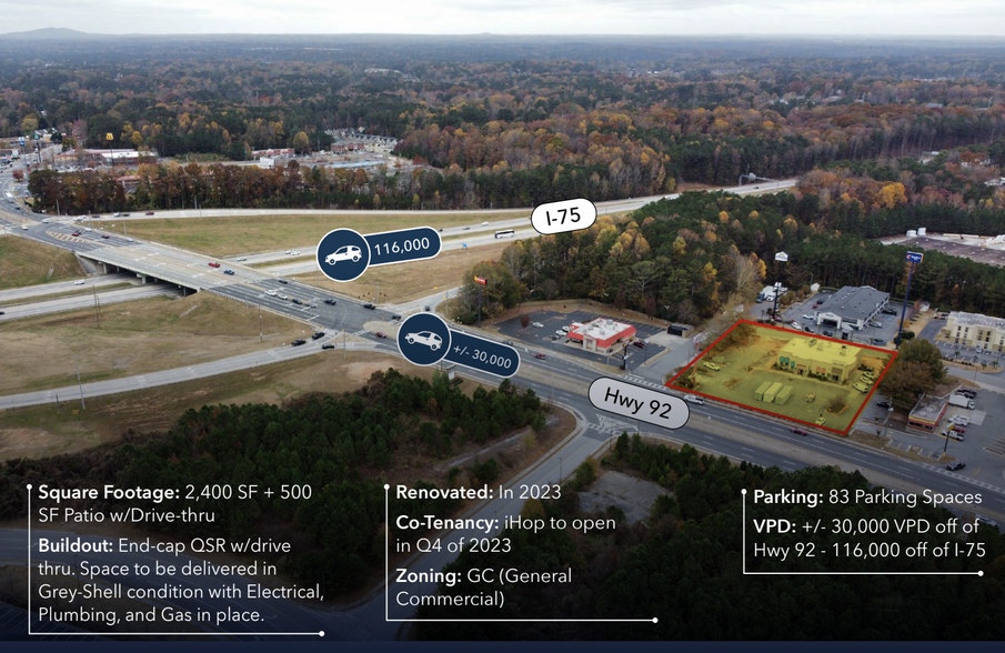 1129 Highway 92, Acworth, GA for lease - Building Photo - Image 1 of 9