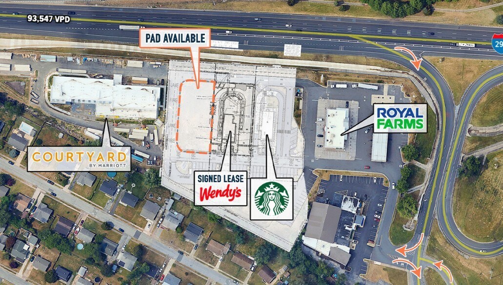 2160 New Castle Ave, Manor, DE for lease Aerial- Image 1 of 4