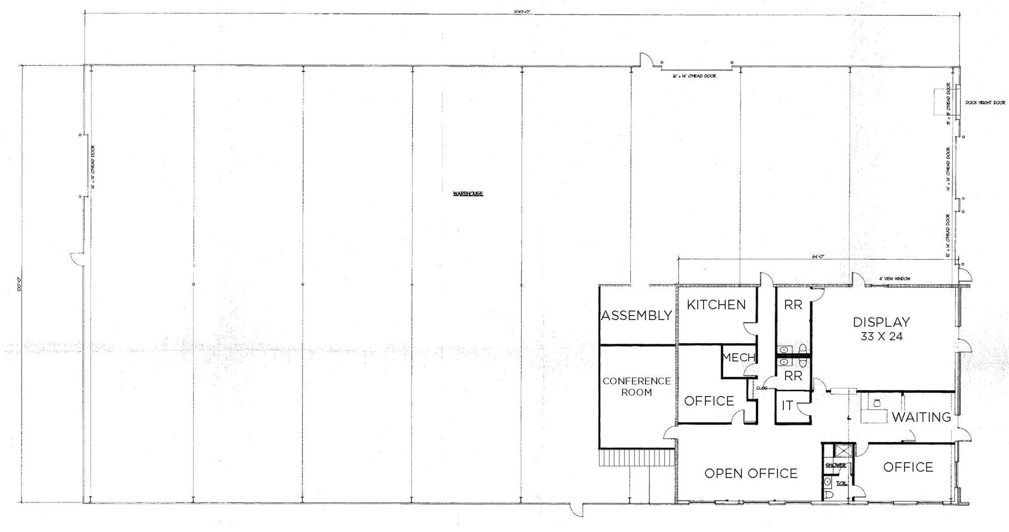 217 S Pioneer Blvd, Springboro, OH for lease Floor Plan- Image 1 of 1