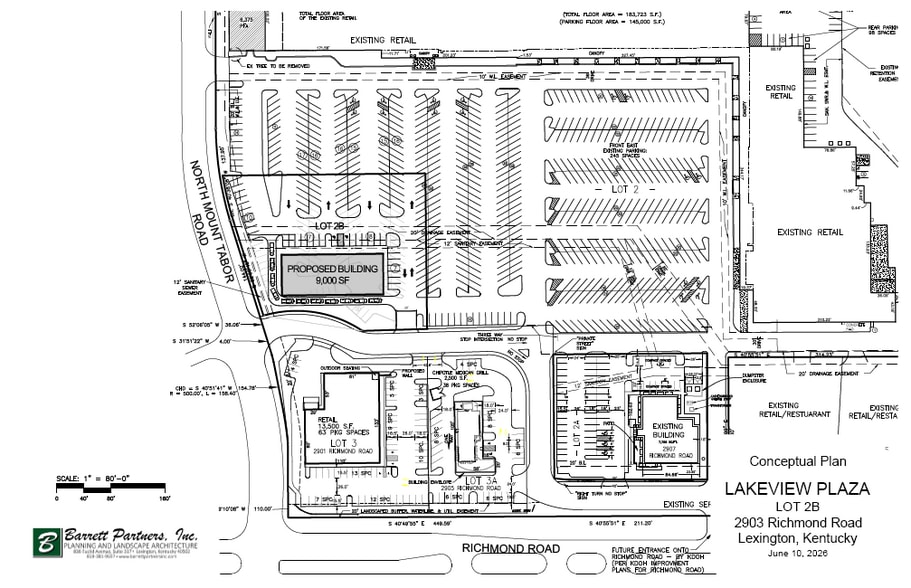 2907-2909 Richmond Rd, Lexington, KY for lease - Building Photo - Image 2 of 6