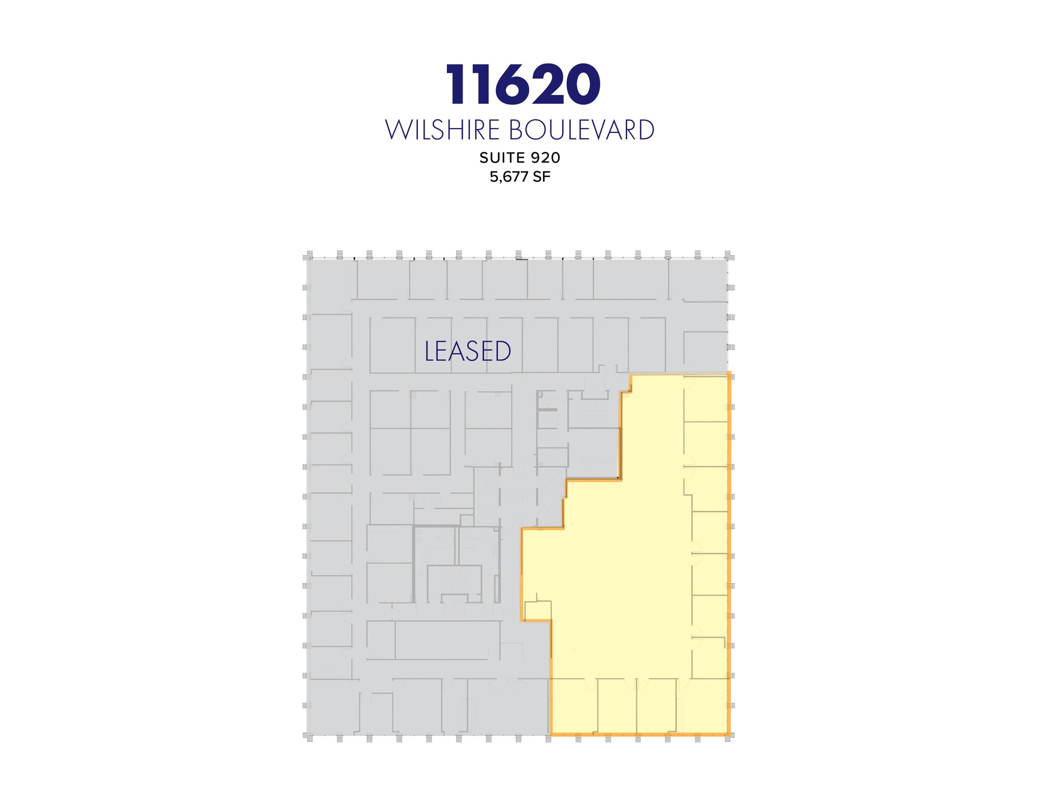 11620 Wilshire Blvd, Los Angeles, CA for lease Floor Plan- Image 1 of 1