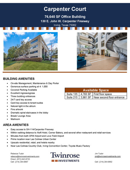 130 E John Carpenter Fwy, Irving, TX for lease - Other - Image 2 of 28