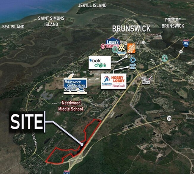 7156 US Hwy 99, Brunswick, GA for sale - Building Photo - Image 2 of 5