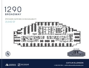1290 Broadway, Denver, CO for lease Floor Plan- Image 1 of 1