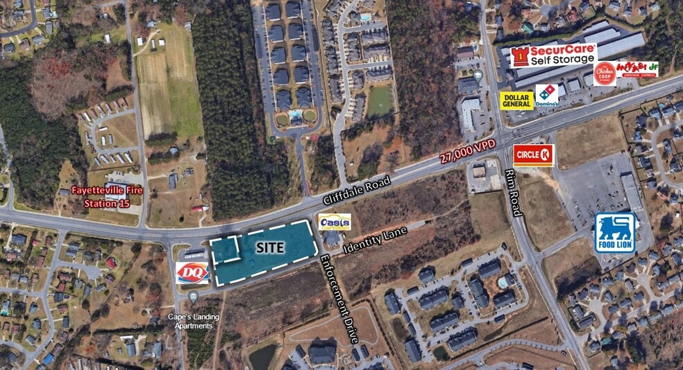 8363 Cliffdale Rd, Fayetteville, NC for sale - Building Photo - Image 2 of 5