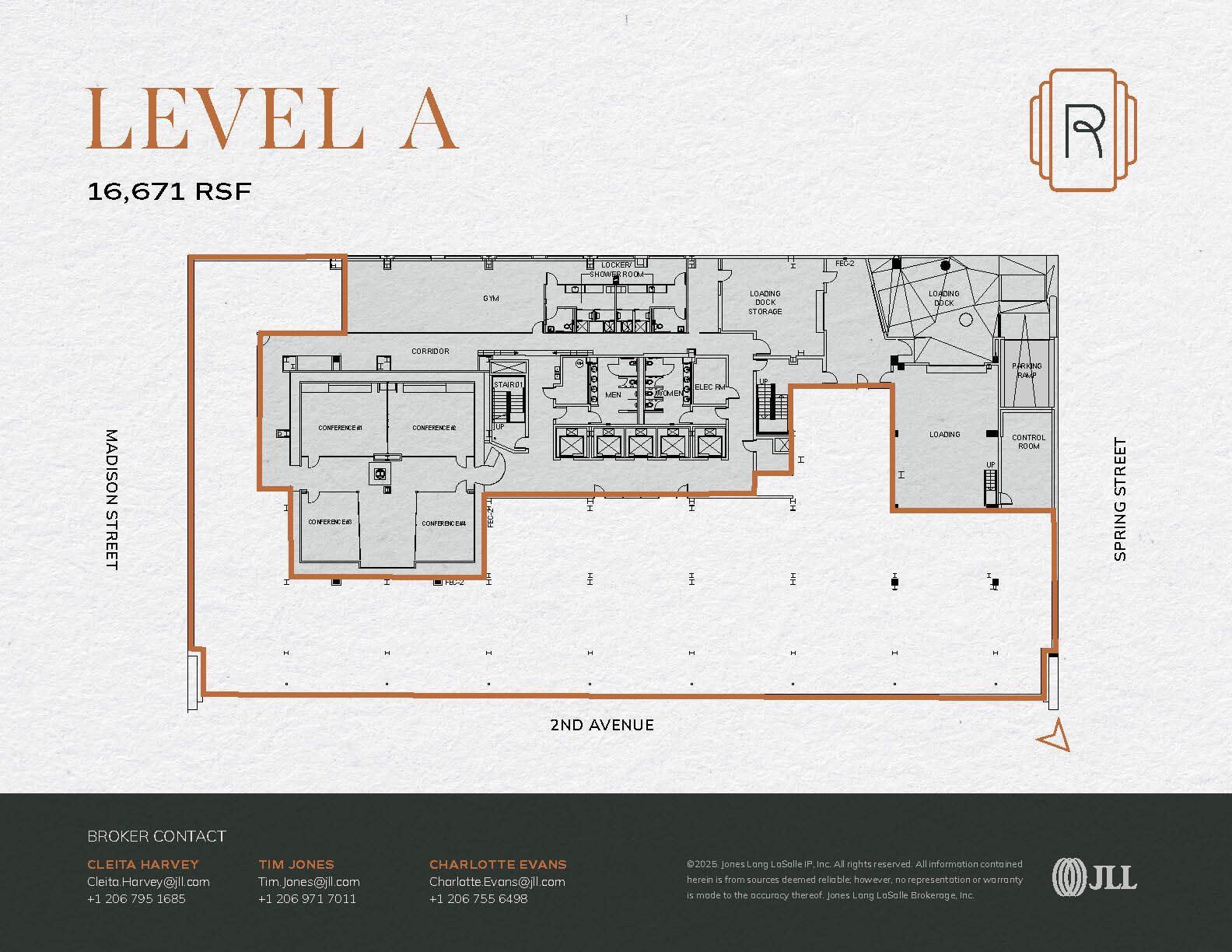 1015 2nd Ave, Seattle, WA for lease Floor Plan- Image 1 of 1