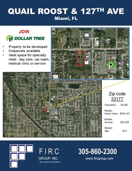 Quail Roost Dr 200th St Sw 127th Ave Miami Fl 33177 Loopnet Com