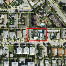 1105 Point of Rocks Rd, Sarasota, FL - AERIAL  map view