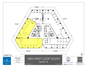 1800 West Loop S, Houston, TX for lease Floor Plan- Image 2 of 2