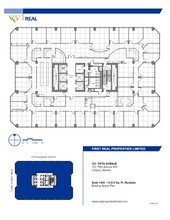 333 5th Ave SW, Calgary, AB for lease Floor Plan- Image 1 of 1