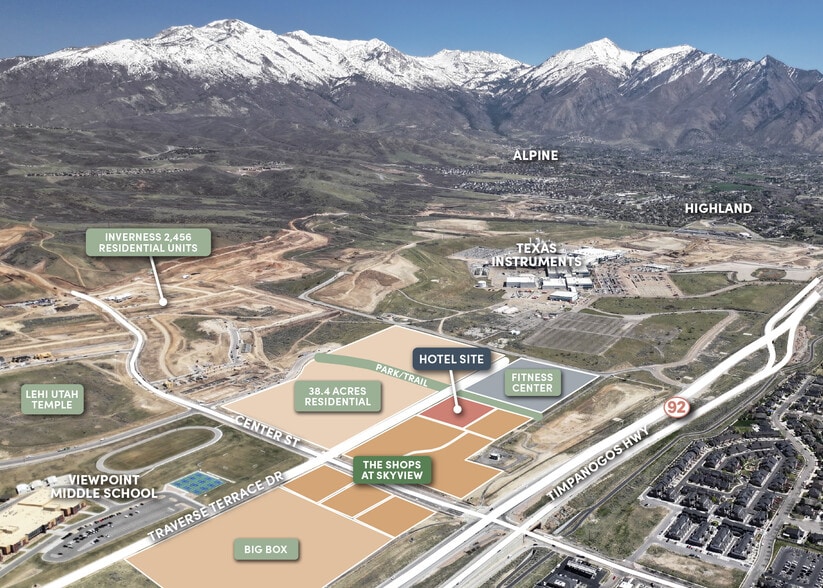 Approx. 140 East Traverse Terrace Dr. dr, Lehi, UT for sale - Building Photo - Image 2 of 5