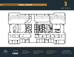 201 S College St, Charlotte, NC for lease Floor Plan- Image 2 of 2
