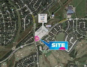 NEC League City Pkwy & Bay Area Blvd, League City, TX - AERIAL  map view