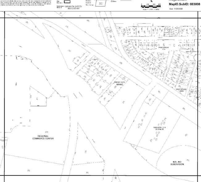 805 S Briggs Ave, Durham, NC for lease - Plat Map - Image 2 of 2