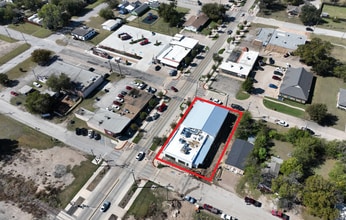 101 N Magnolia St, Crowley, TX - AERIAL  map view