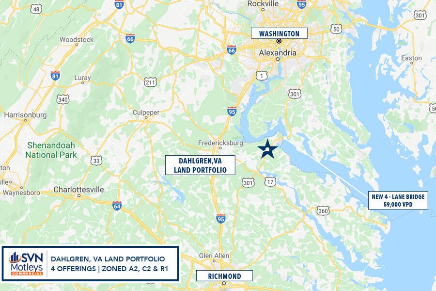Rt 301, Dahlgren, VA 22485 Land off Rt 301 Dahlgren, VA 22485