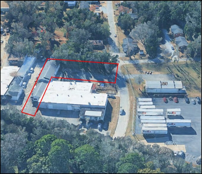 2688 Roff Ave, Macon-Bibb, GA for sale - Aerial - Image 2 of 2