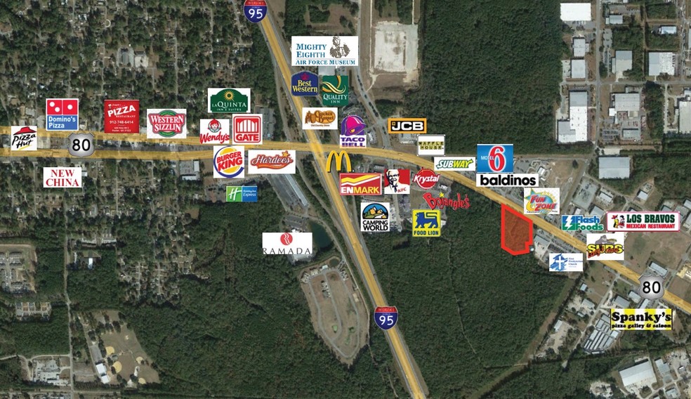 Highway 80, Pooler, GA for sale - Building Photo - Image 1 of 1