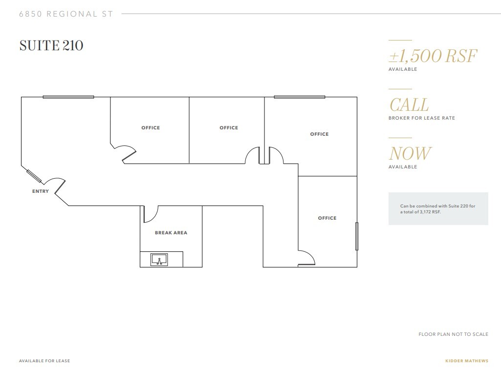 6850 Regional St, Dublin, CA for lease Floor Plan- Image 1 of 1