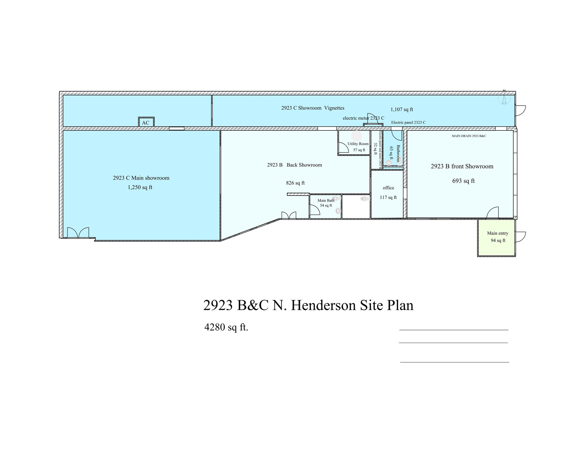 2923 N Henderson Ave, Dallas, TX for lease Site Plan- Image 1 of 1
