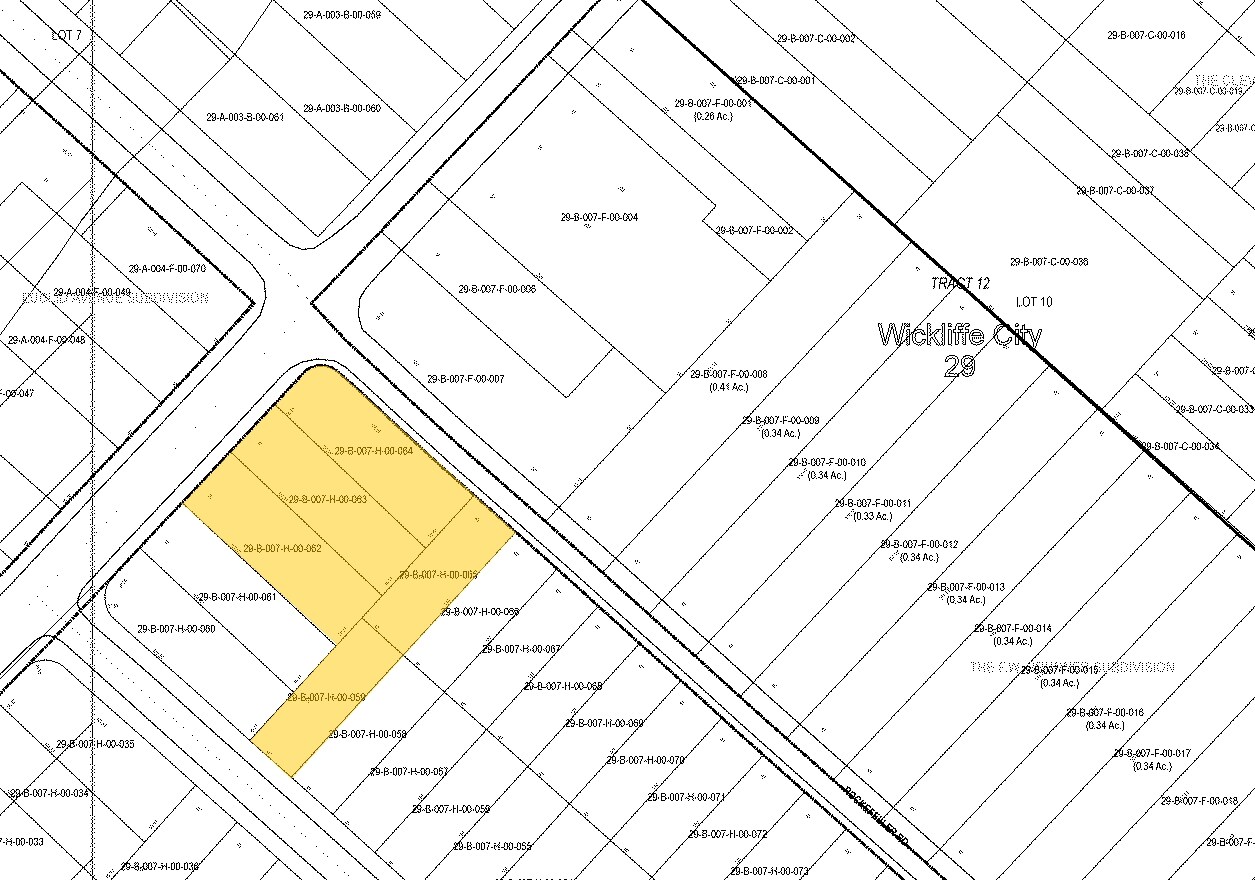 29420 Euclid Ave, Wickliffe, OH for sale Plat Map- Image 1 of 1