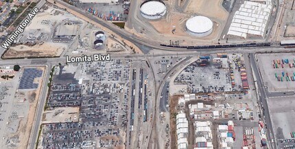 1320 E Lomita Blvd, Wilmington, CA - AERIAL  map view