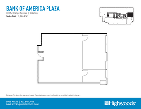 300 S Orange Ave, Orlando, FL for lease Floor Plan- Image 1 of 1