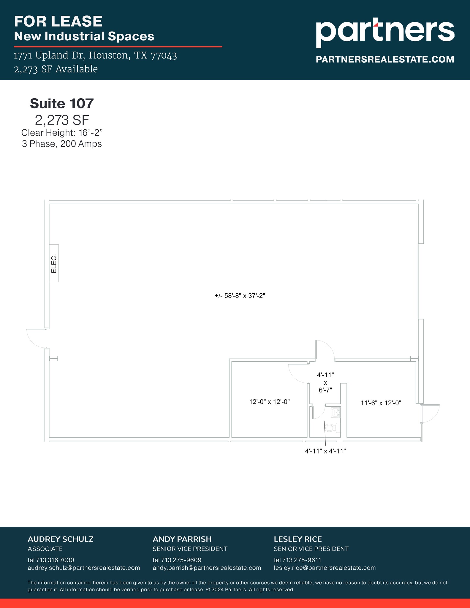 1771 Upland Dr, Houston, TX for lease Site Plan- Image 1 of 1