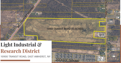 10900 Transit Rd, East Amherst, NY - aerial  map view