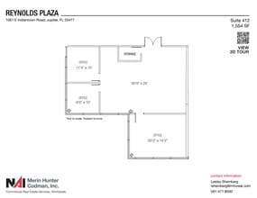 1061 E Indiantown Rd, Jupiter, FL for lease Floor Plan- Image 1 of 16