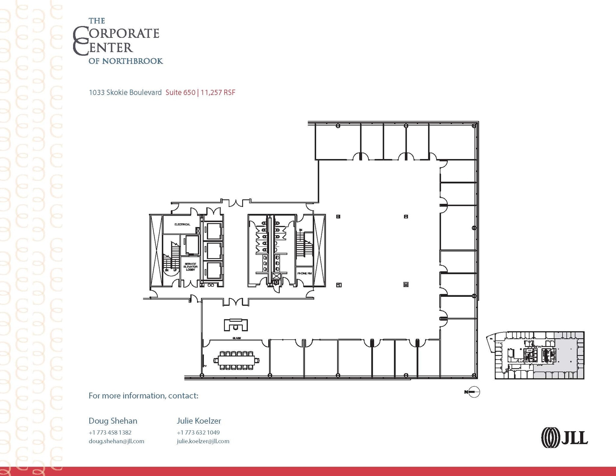 1033 Skokie Blvd, Northbrook, IL for lease Floor Plan- Image 1 of 12