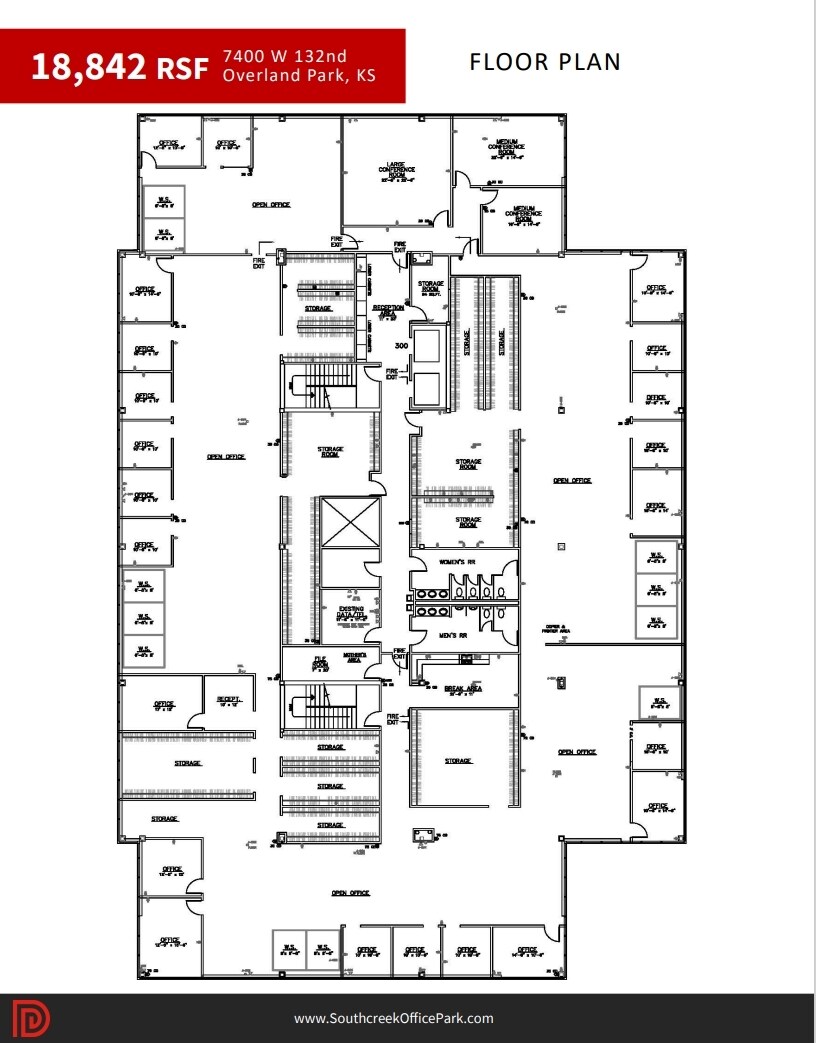 12980 Metcalf Ave, Overland Park, KS for lease Floor Plan- Image 1 of 1