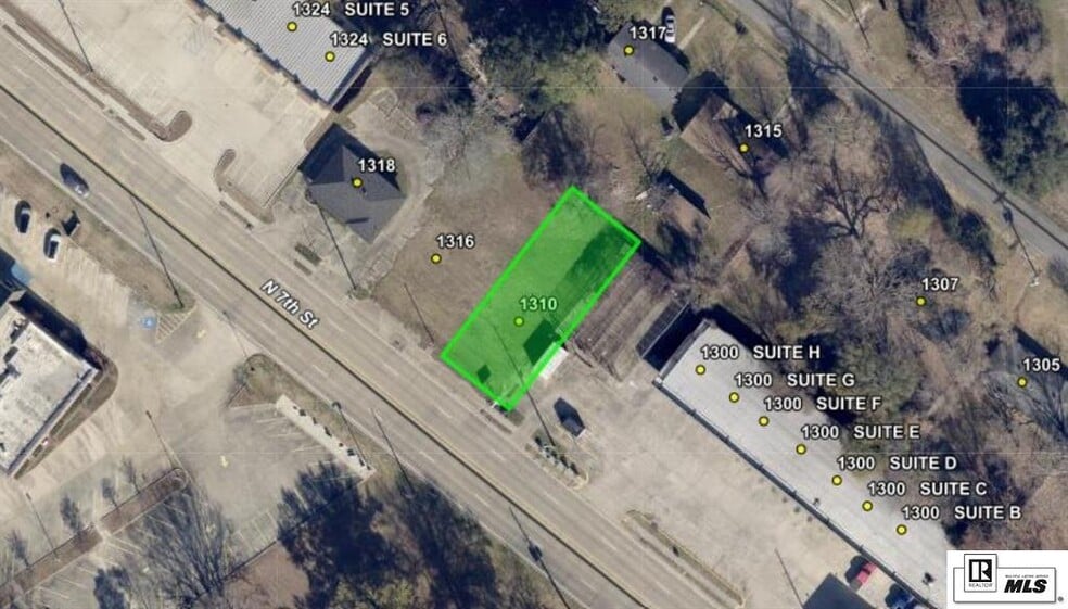 1316 N 7th St, West Monroe, LA for sale - Plat Map - Image 3 of 3