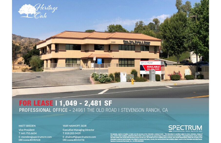 24961 The Old Rd, Stevenson Ranch, CA 91381 Office for Lease